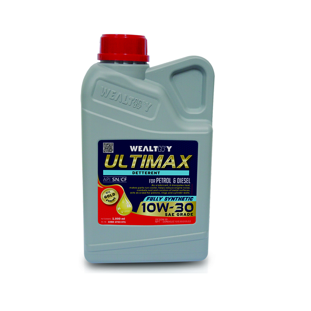 Ultimax Detternt Fully Synthetic 10W-30 Gold